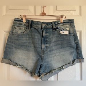 Eunina Kara Super High Rise, High low rolled short NWT